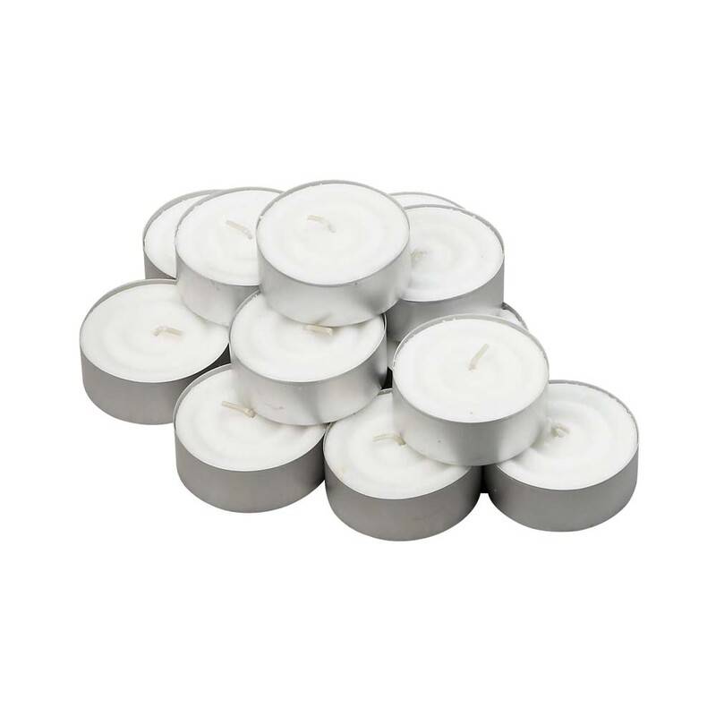 Fyrfadslys , udvendig diameter: 60 mm, Voks, hvid, 10h, Maxi, pakke me