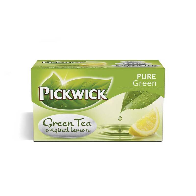 Te Pickwick gr&oslash;n te Citron 20breve/pak