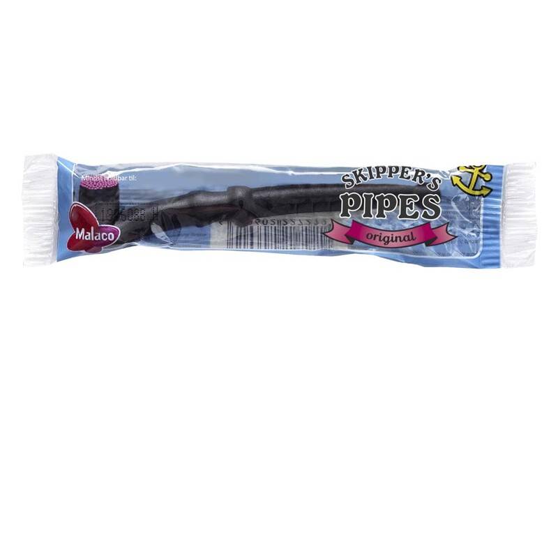 Lakridspiber Skippers Pipes separat indpakket 60stk/pak
