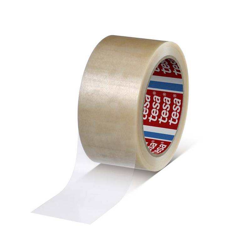 Tape tesa 4120 PVC 50mmx66m Klar Manual adhesive tape x 66.00 m Rulle