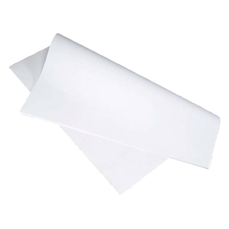 Stikdug hvid 80x80cm 90g 250stk/pak Glat papir 800mm x 800mm 190398
