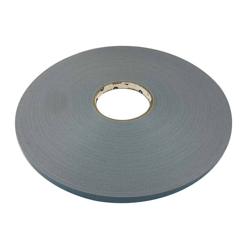 Skumtape dobbeltkl&aelig;bende hvid 12mmx50m