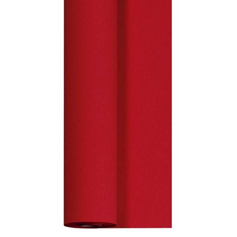 Rulledug Dunicel r&oslash;d 1,18x25m Duni Dunicel 25000 x 1180 mm tr&aelig;fibre