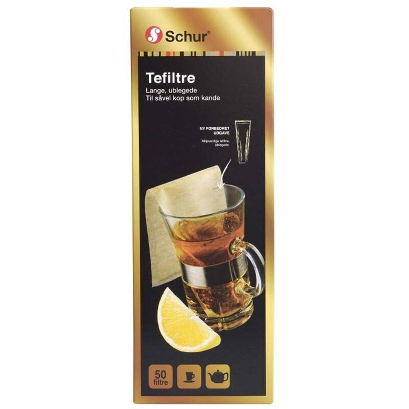 Tefiltre lange 50stk/pak Tefilter 233 x 37 mm pakke a 50 stk