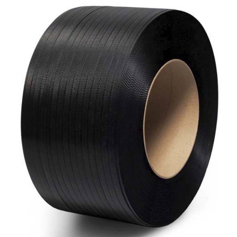 Strapb&aring;nd PP sort 12x0,6mm &oslash;200mm 3000m E51000