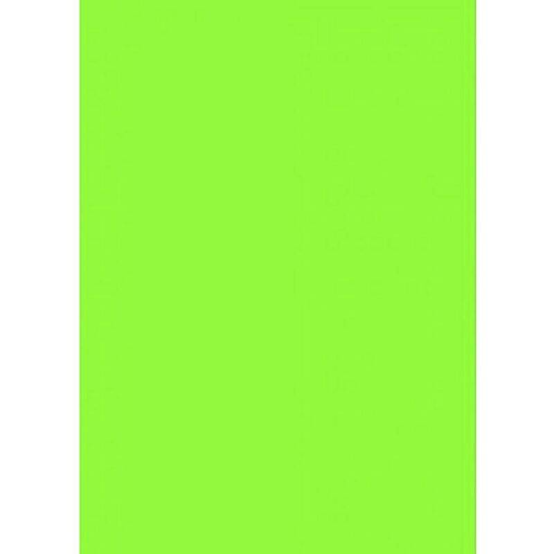 Skiltepapir gr&oslash;n neon 50x70cm 100ark/pak 100g