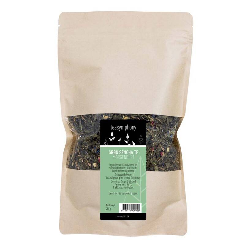 Te Gr&oslash;n Sencha Morgenduft 250g/ps l&oslash;s BKI pose med 250gr