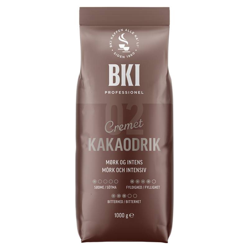 Kakaodrik varm 17\% 1000g/stk BKI 17\% Ekstra god pose a 1 kg