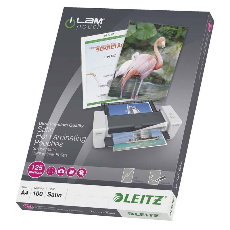Lamineringslomme Leitz A4 mat 125 mic 100stk/pak