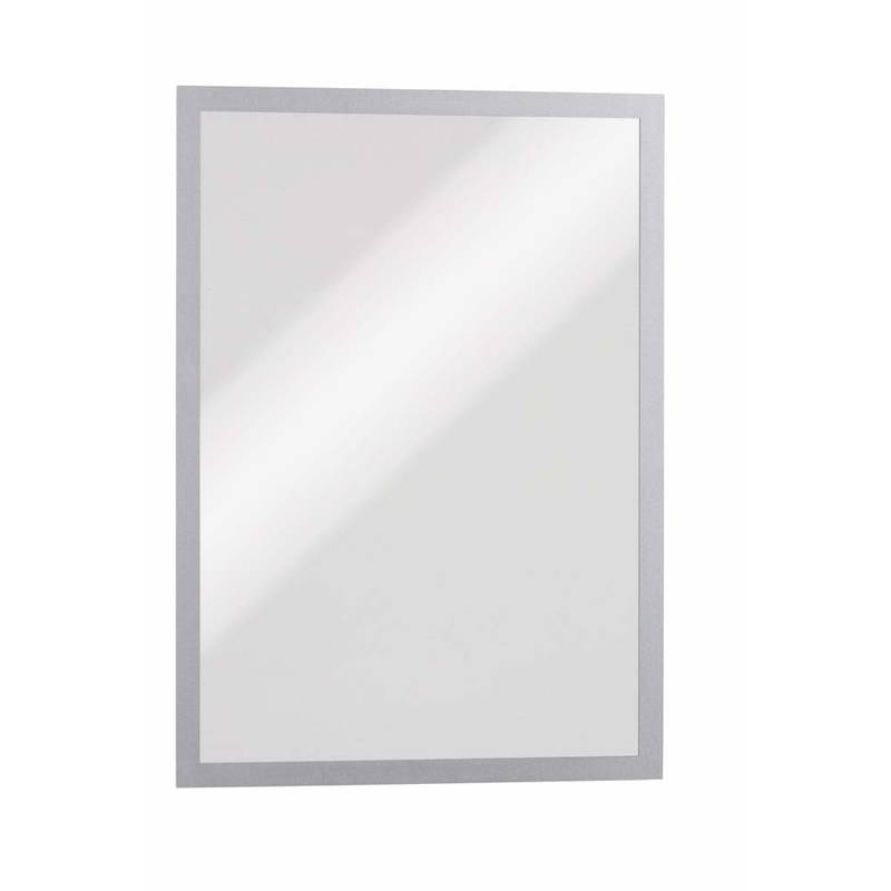 Skilt DURAFRAME&reg; MAGNETIC A3 m/s&oslash;lv ramme 5stk/pak