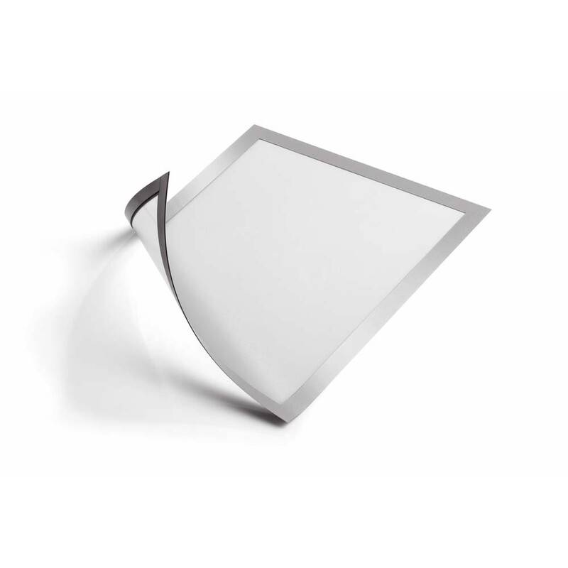 Skilt DURAFRAME&reg; MAGNETIC A4 m/s&oslash;lv ramme 5stk/pak