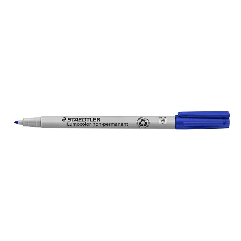 OHP-pen Lumocolor bl&aring; M 1,0mm 315-3 non-permanent