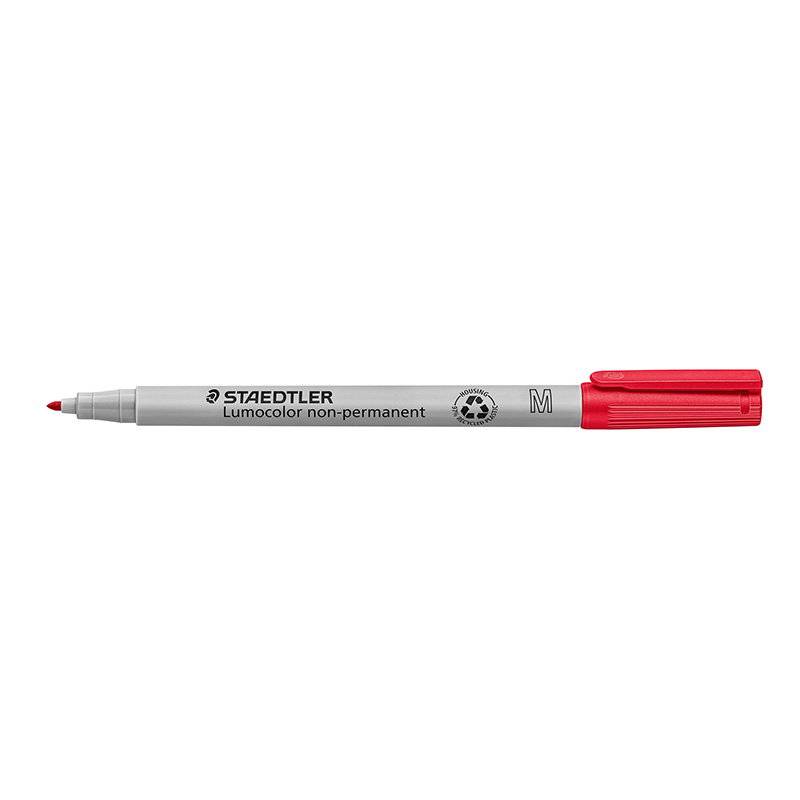 OHP-pen Lumocolor r&oslash;d M 1,0mm 315-2 non-permanent