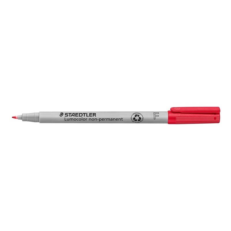 OHP-pen Lumocolor r&oslash;d F 0,6mm 316-2 non-permanent