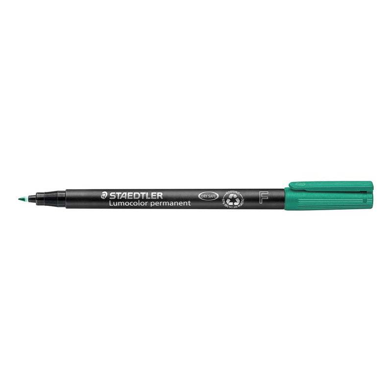 OHP-pen Lumocolor gr&oslash;n F 0,6mm 318-5 permanent