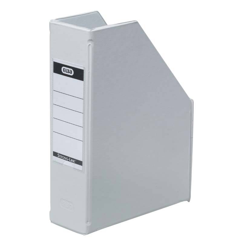 Tidsskriftskassette ELBA A5 maxi hvid ryg:6,5cm