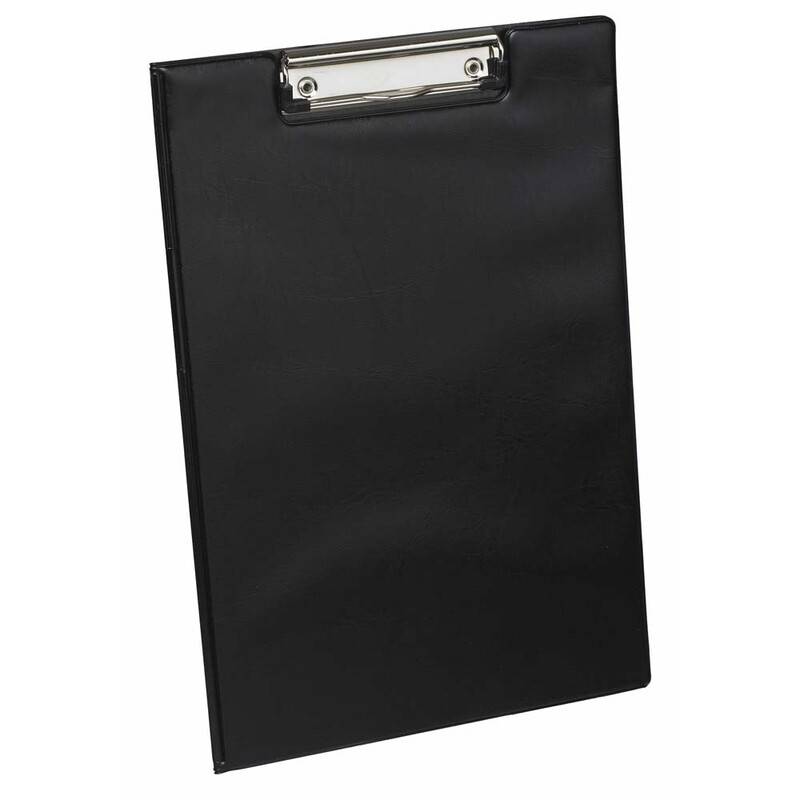 Clipboard A4/FC Bantex formular sort 210x297mm plastik