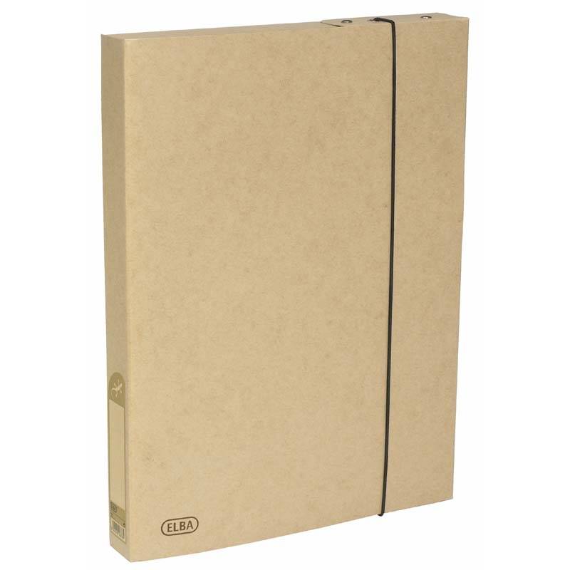 Dokumentbox A4 35 mm Elba Touareg karton Nature