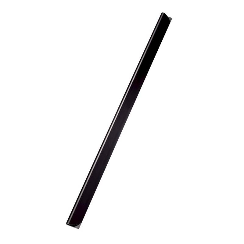 Klemrygge Leitz A4 sort 3 mm t/30 ark 50stk/pak