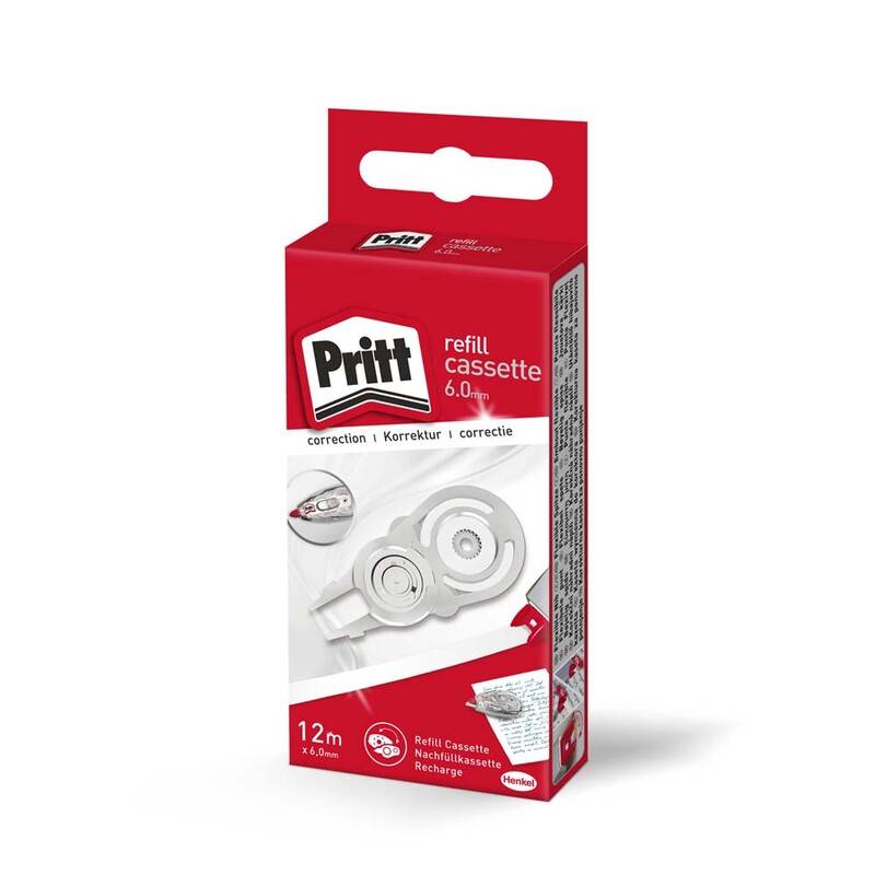 Korrekturroller Pritt refill 6mmx12m x12.00m