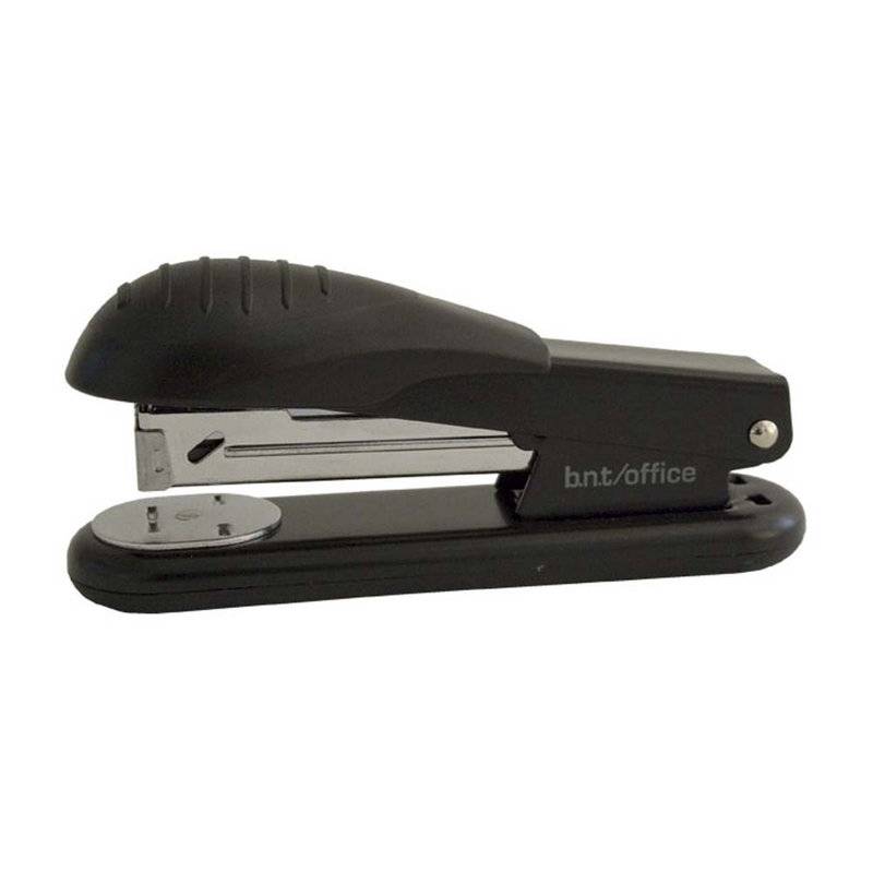 H&aelig;ftemaskine bnt sort 24-26/6 13cm h&aelig;ftedybde 9cm ca. 20 ark