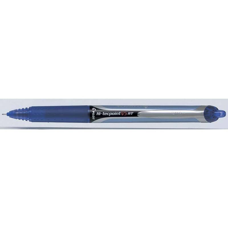 Roller Pilot Hi-Tecpoint V5 RT bl&aring; stregbrd. 0,3mm