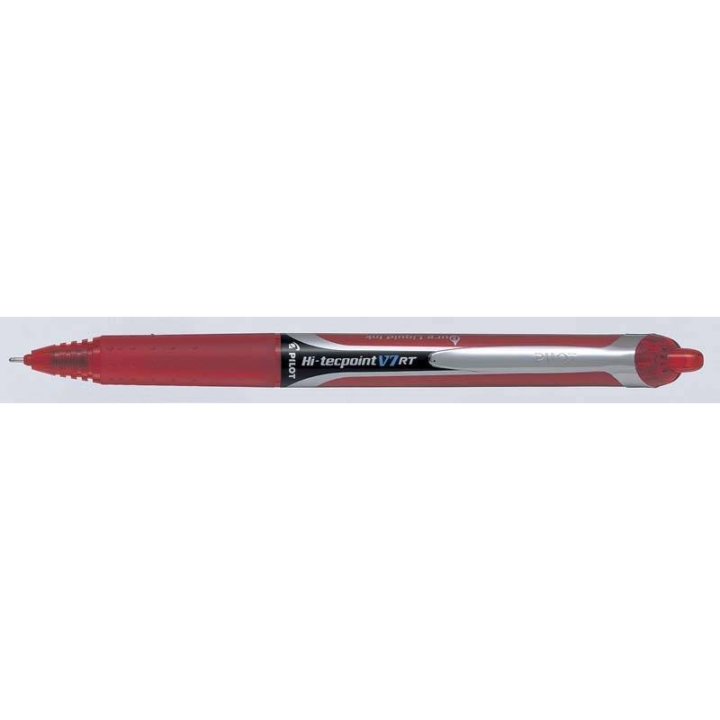Roller Pilot Hi-Tecpoint V7 RT r&oslash;d stregbrd. 0,4mm