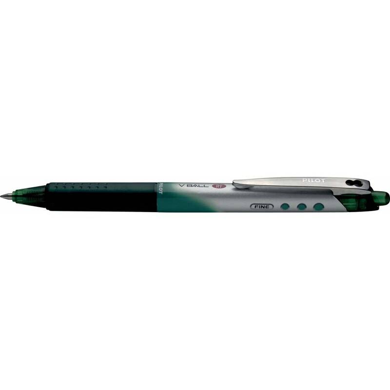 Roller Pilot V-Ball BLRT-VB stregbred 0,4mm gr&oslash;n M