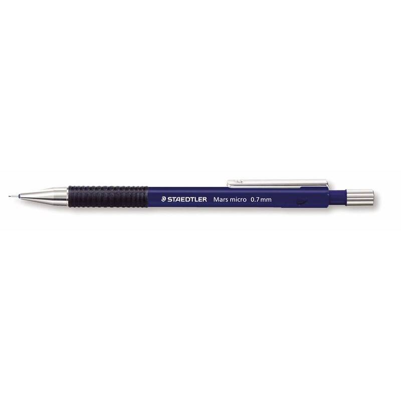 Pencil Marsmicro bl&aring; 0,7mm Staedtler Mars Micro 775 sort