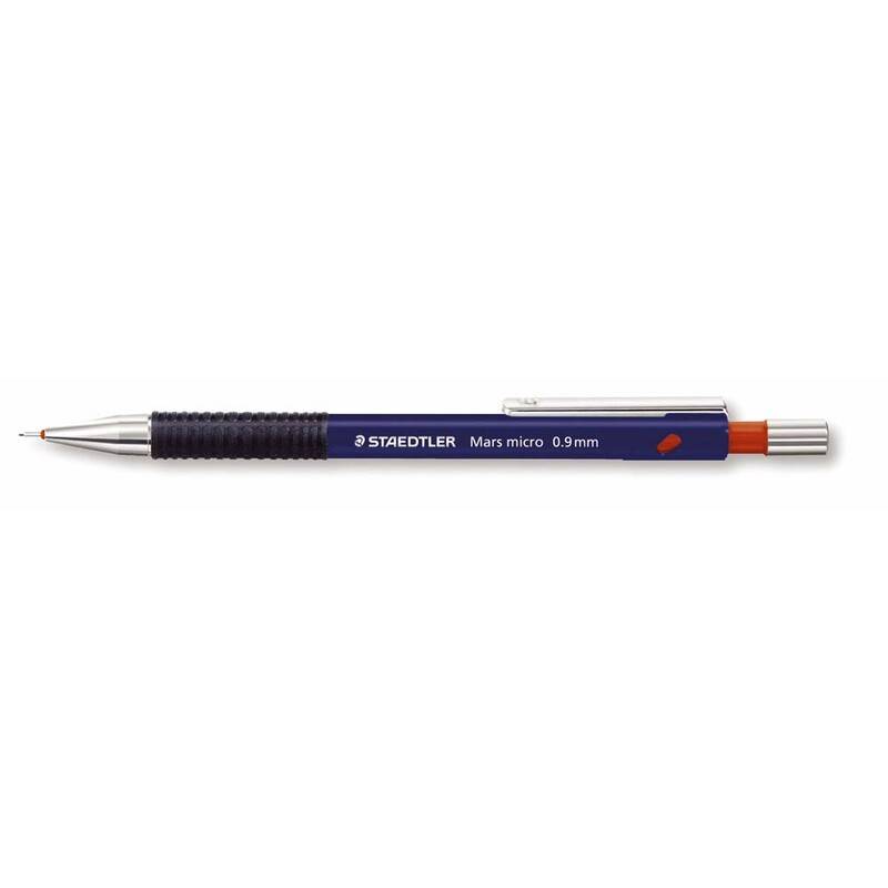 Pencil Marsmicro bl&aring; 0,9mm Staedtler Mars Micro 775 sort