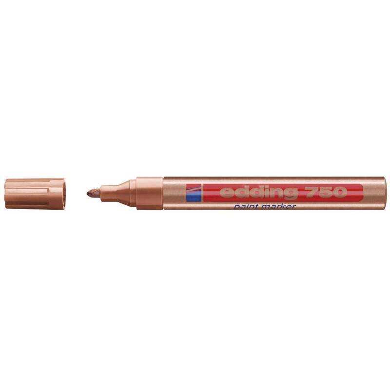 Paint marker Edding 750 permanent kobber 2-4mm