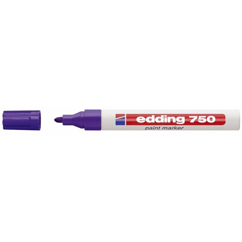 Paint marker Edding 750 permanent violet 2-4mm
