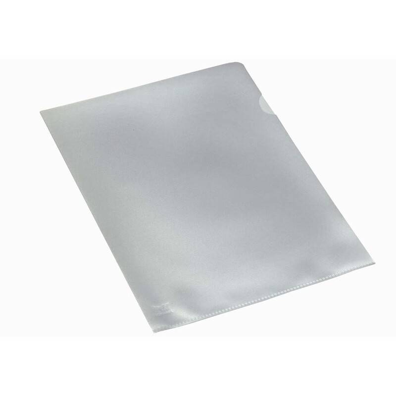 Plastomslag Bantex A4 0,11mm pr&aelig;get 100stk/pak