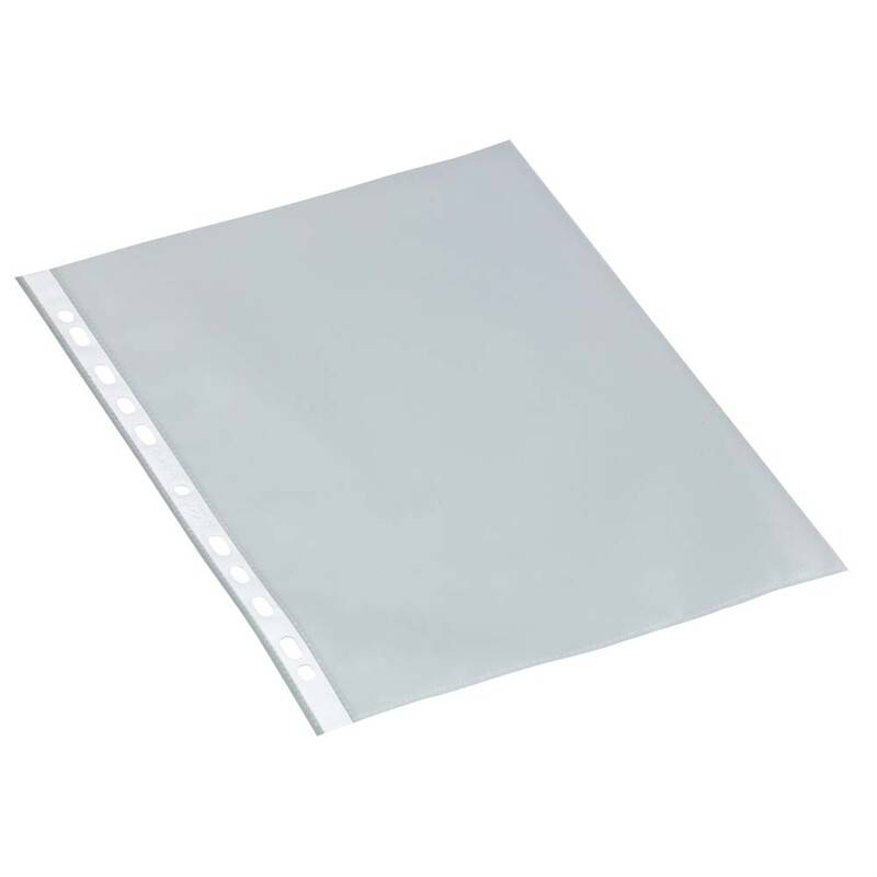 Plastlommer A4 &aring;ben top 0,09mm PP m/pr&aelig;g 100stk/pak