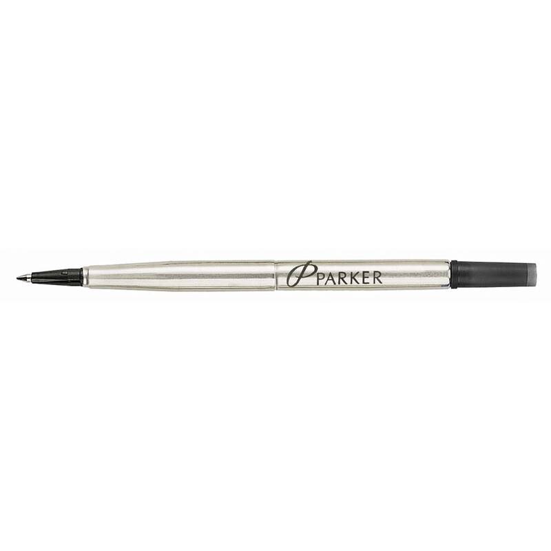 Refill Parker rollerpen sort M 0,7mm mellem
