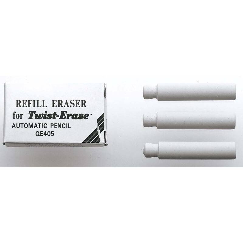 Viskel&aelig;der Pentel Twist Erase refill E10