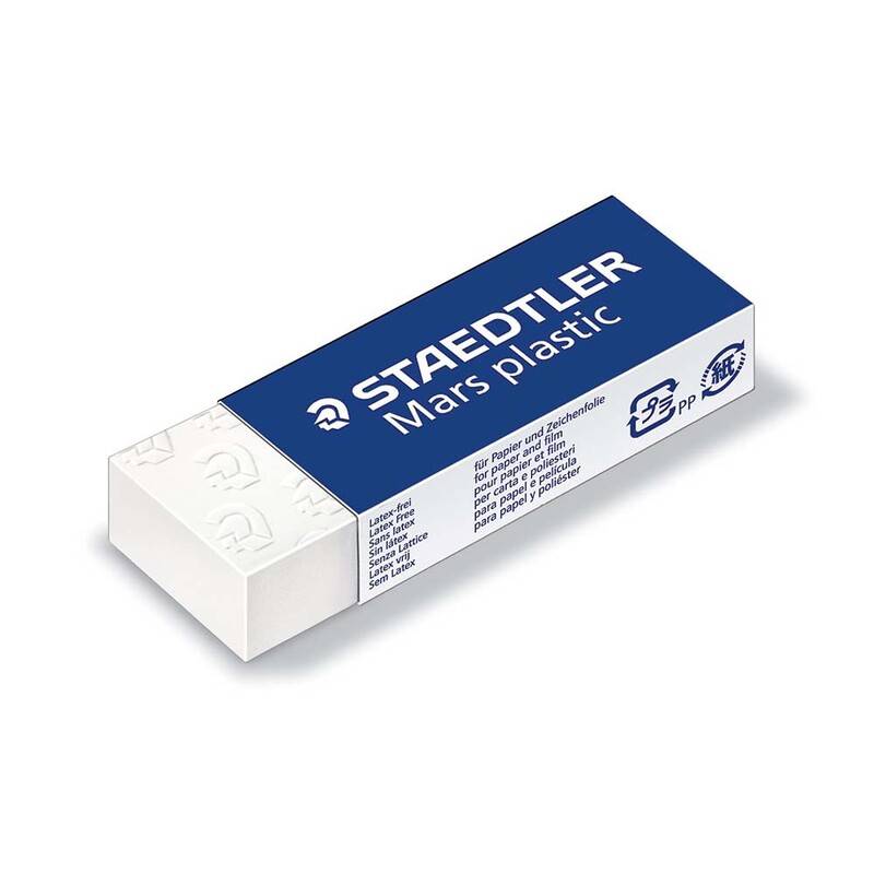 Viskel&aelig;der plast STAEDTLER 65x23x12mm 526 50