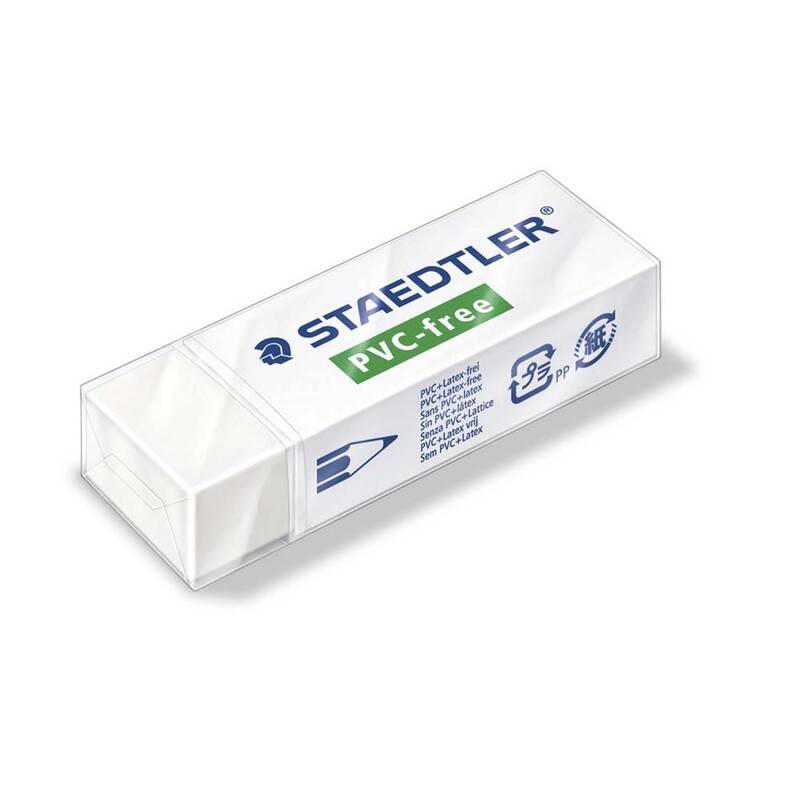 Viskel&aelig;der STAEDTLER PVC-fri 525 B20 65x23x13mm