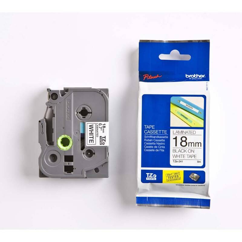 Brother TZe 241 tape 18mmx8m black/white