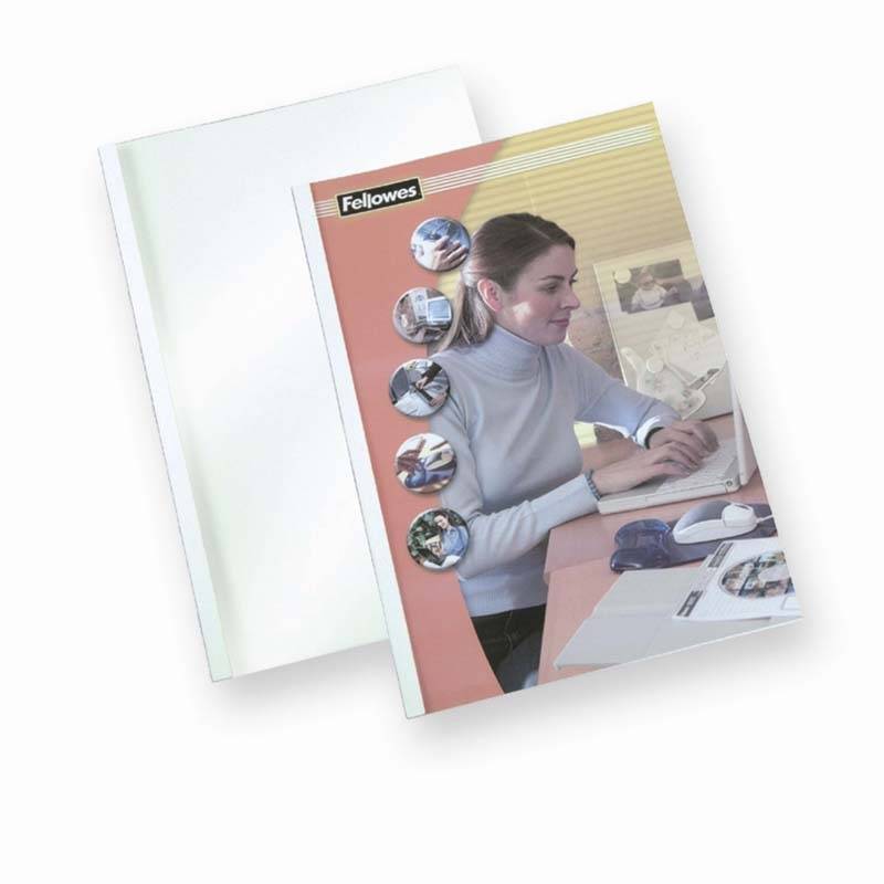 Limomslag Fellowes A4 8mm 71-90 sider 100stk/pak