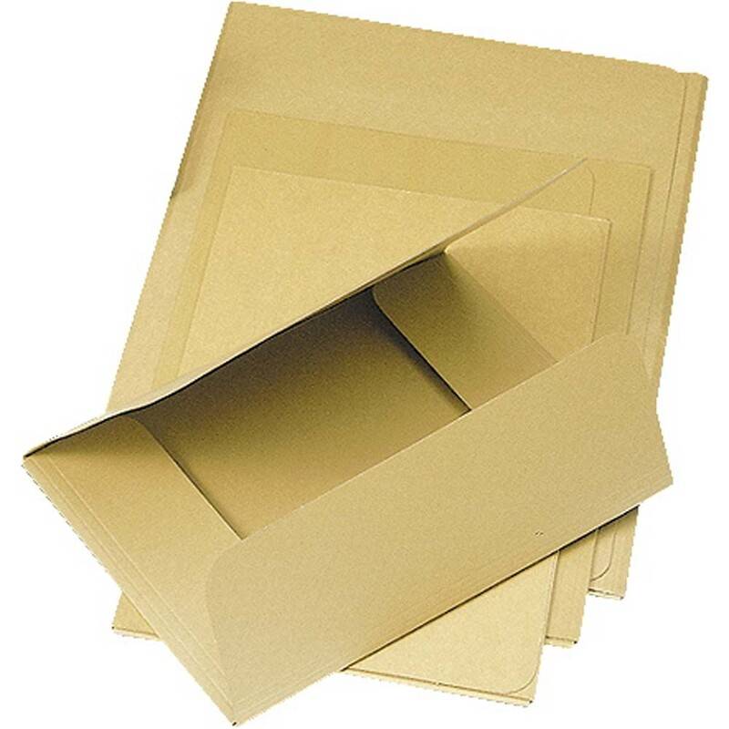 Mappe 139 A3 dokument 500 g fidelekarton m/3 klapper