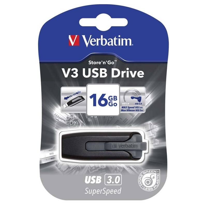 USB Flash Drive Verbatim 3.0 Store'n'Go V3 16GB 49172