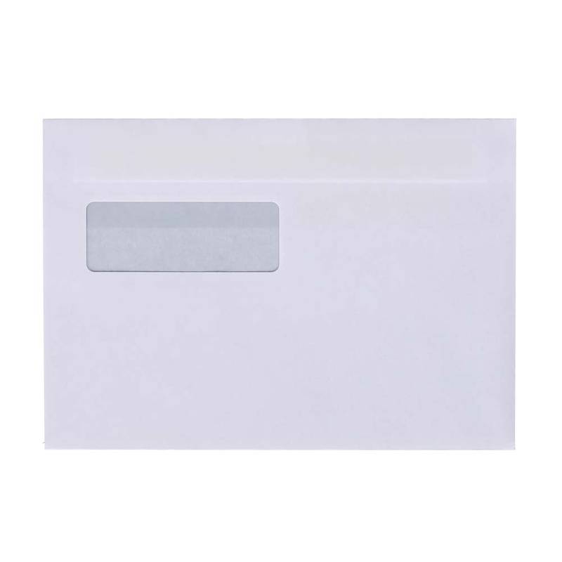 Kuverter m/rude hvid 155x220mm M5 90g Mailman 13458 DS 500stk/pak