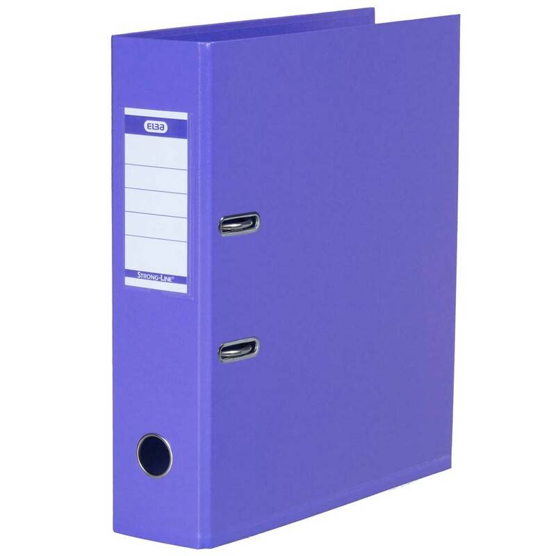 Brevordner ELBA PP A4 lilla bred 1414-21