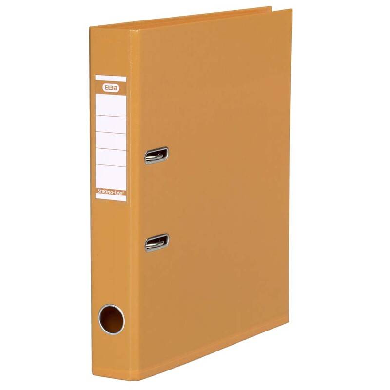 Brevordner ELBA PP A4 orange smal 1415-12