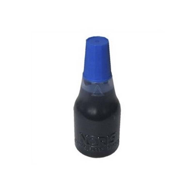 Stempelfarve Noris bl&aring; 25ml t/gummi Trodat