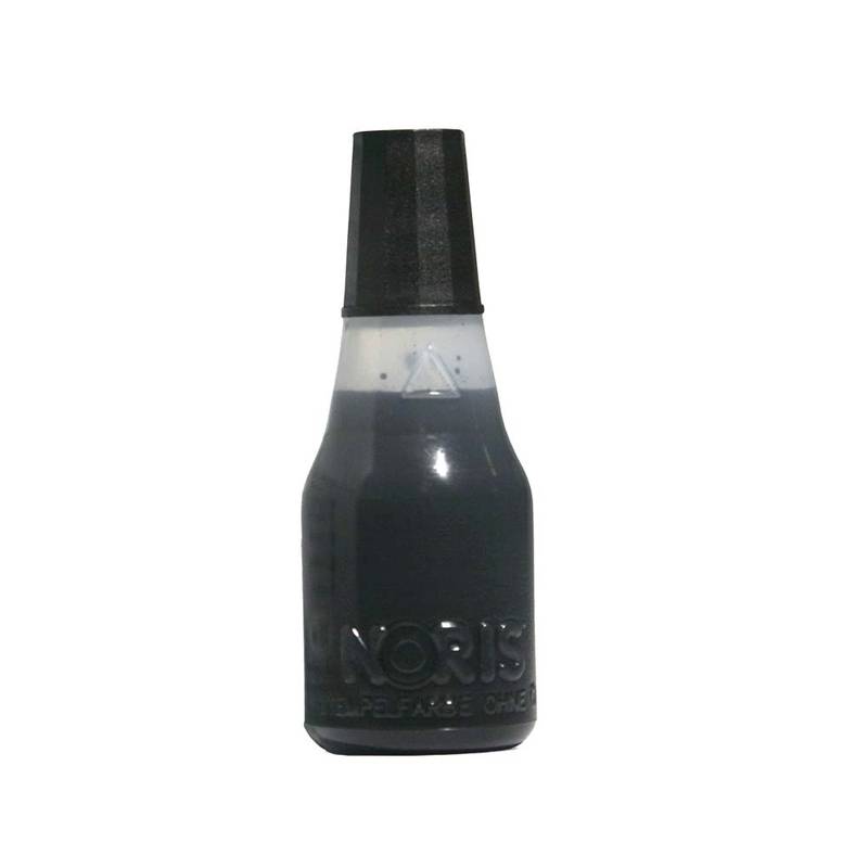 Stempelfarve Noris sort 25ml t/gummi Trodat