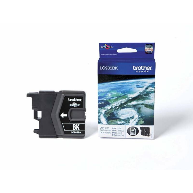 BROTHER LC985BK black ink MFC-J615W