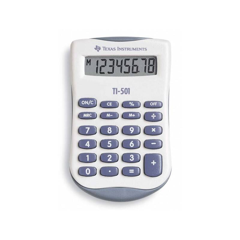 Lommeregner Texas TI-501 8-cifre Texas Instruments