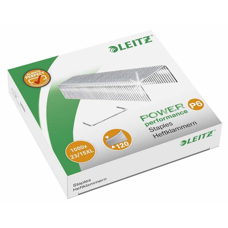 H&aelig;fteklammer Leitz 23/15 XL 1000stk/pak